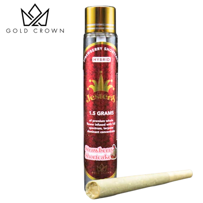 Jesters - 1.5g Infused Preroll - Strawberry Shortcake