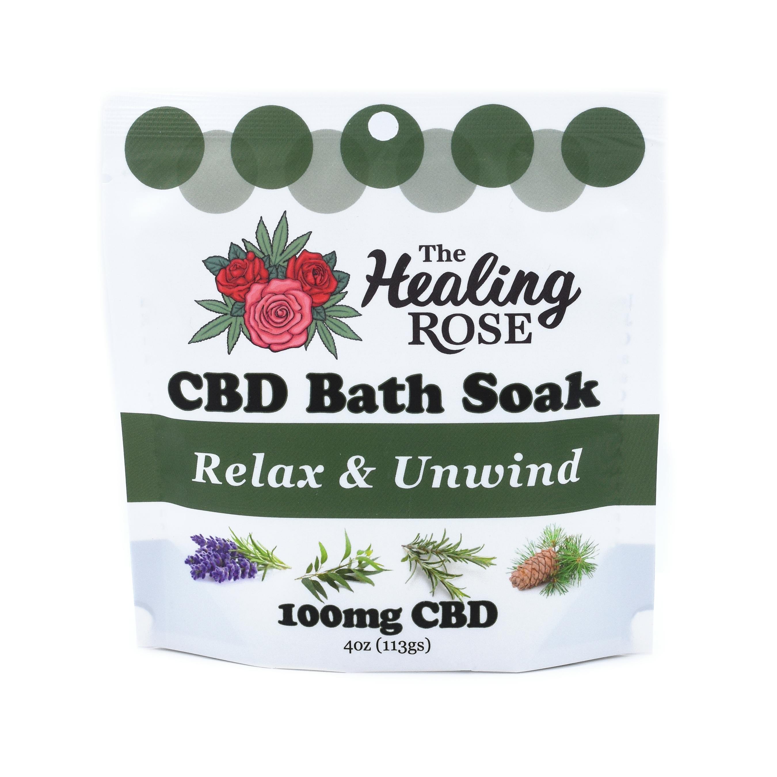 Product: The Healing Rose | CBD Bath Soak | Lavender | [50mgCBD+50mgCBN]