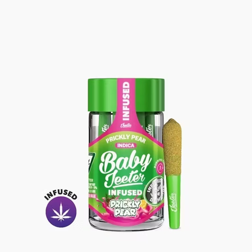 Jeeter 5 x .5g Infused Baby Prerolls Prickly Pear