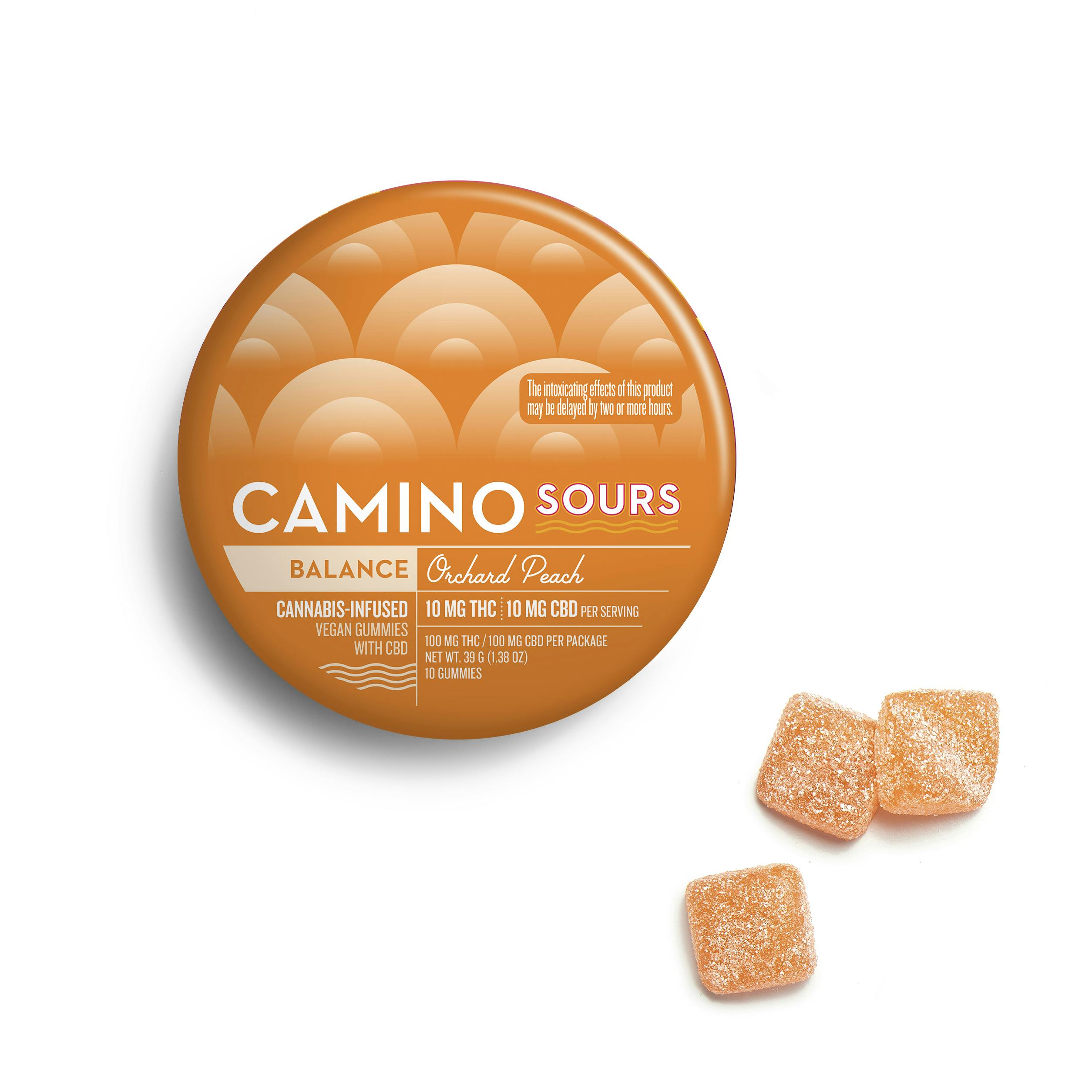 Camino Sours Edibles - Balance Peach Orchard