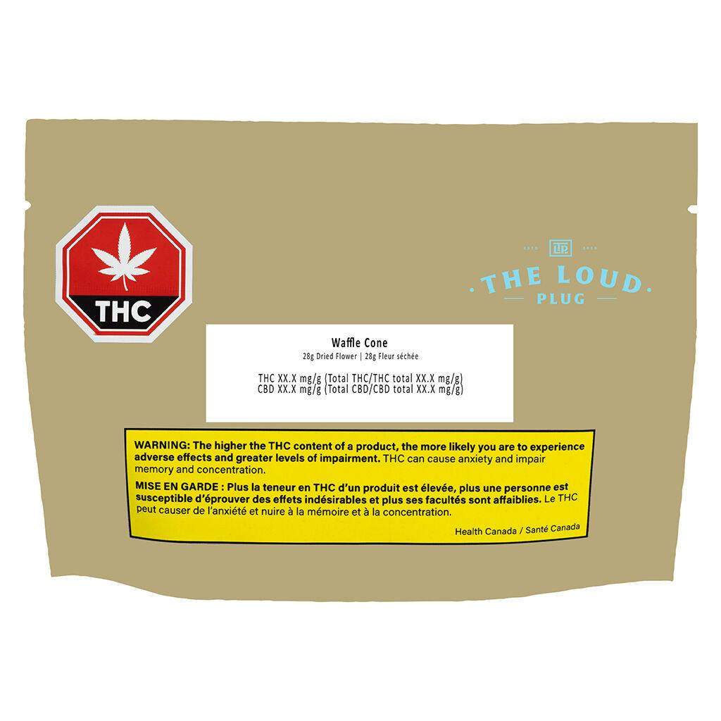 The loud plug - waffle cone