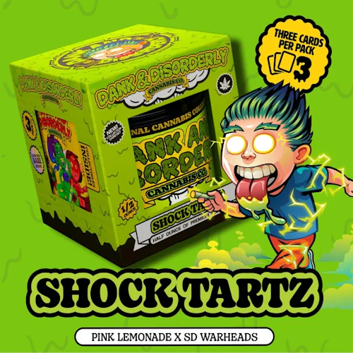 Dank & Disorderly - 14g Prepack Jar - Shock Tartz