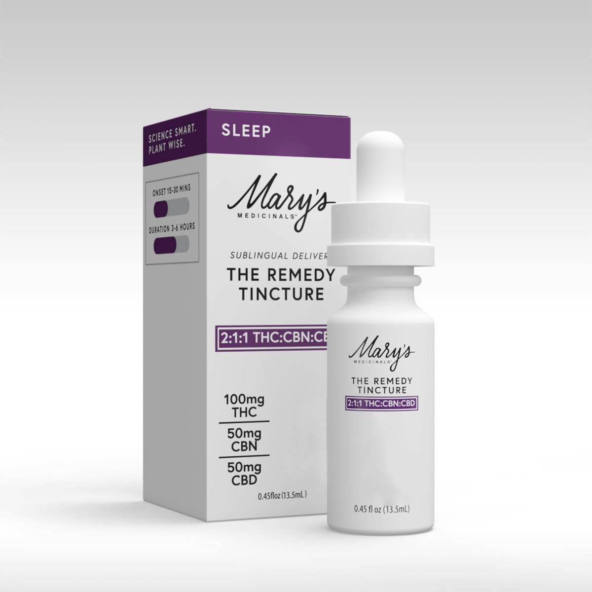 Product: Mary's Medicinals | Tincture - Sleep - 200mg, 2:1:1, THC:CBD:CBN