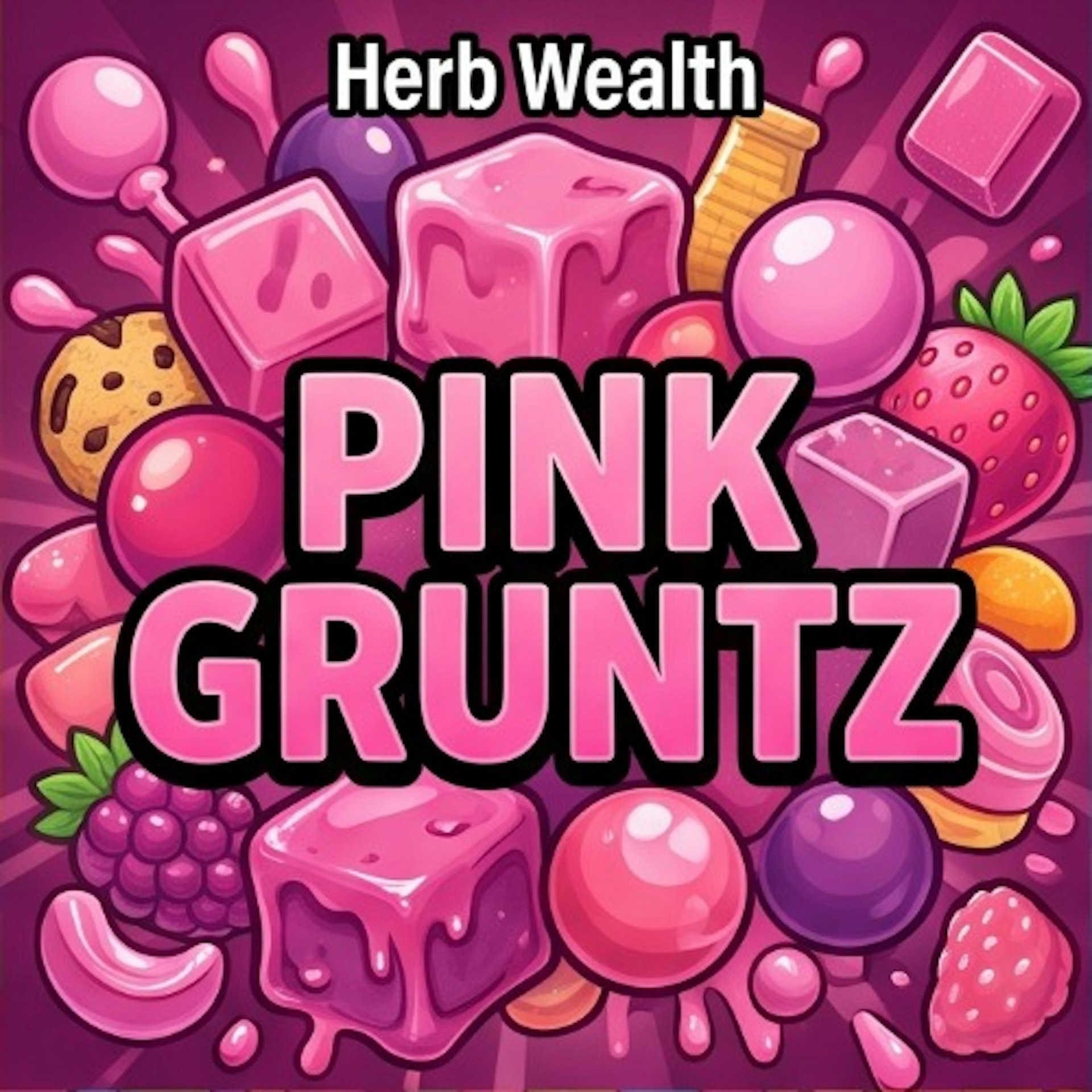 Herb Wealth - Pink Gruntz - Buds