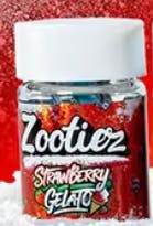 Zooties | Strawberry Gelato | 2.5G (5 x 0.5G) Diamond Infused Pre-Rolls