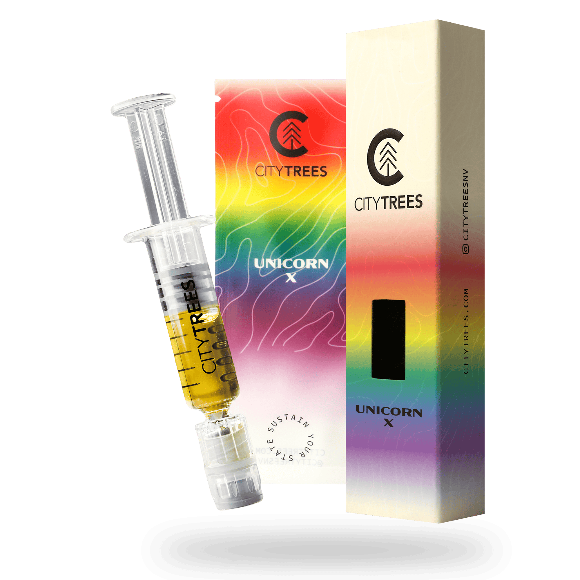 City Trees Unicorn X (S) Dab Oil Syringe 1g | The Dispensary (Plumb)