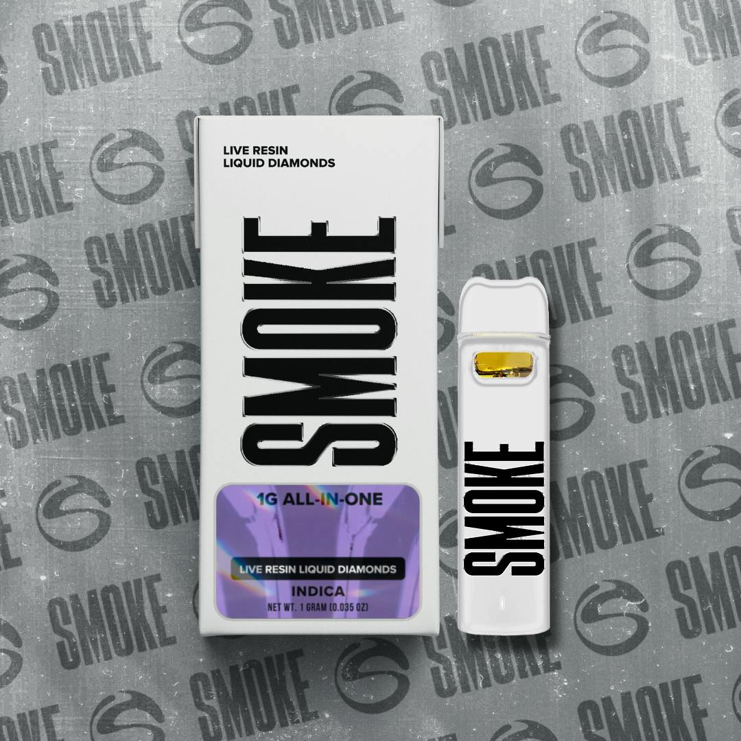 Smoke Grape Sorbet Live Resin Liquid Diamonds AIO Disposable