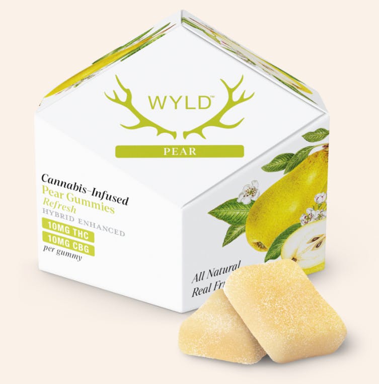 Pear 1:1 CBG + Hybrid Enhanced Gummies-1