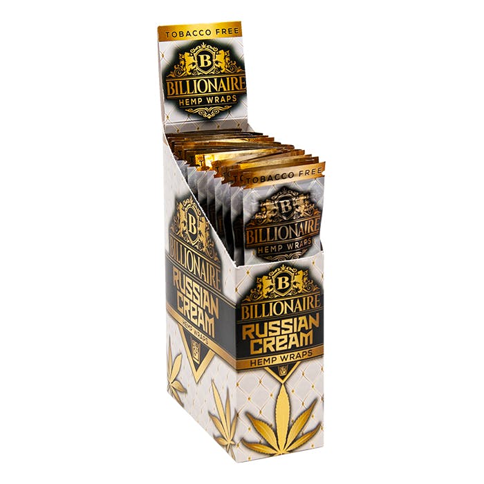 Billionaire Wraps | Russian Cream Hemp Wraps - 2pk