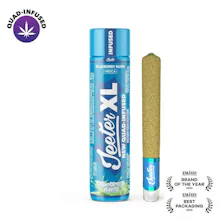 Jeeter - 2g Quad Infused Preroll - Blueberry Kush