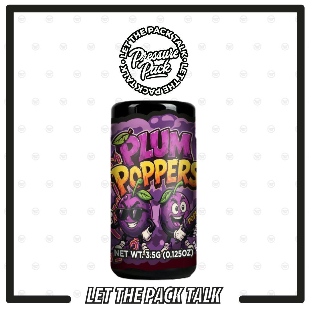 Pressure Pack PRESSURE PACK | PLUM POPPERS - PREPACKED JAR HYBRID — FLOWER