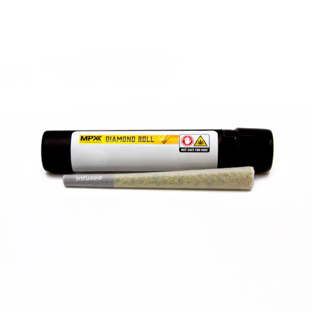 MPX Infused Pre-Roll Diamond Roll Pink Guava 1g (hybrid, singles)