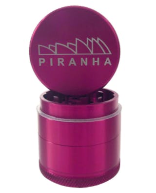 3-Piece Grinder w/ Storage by Piranha - Pink