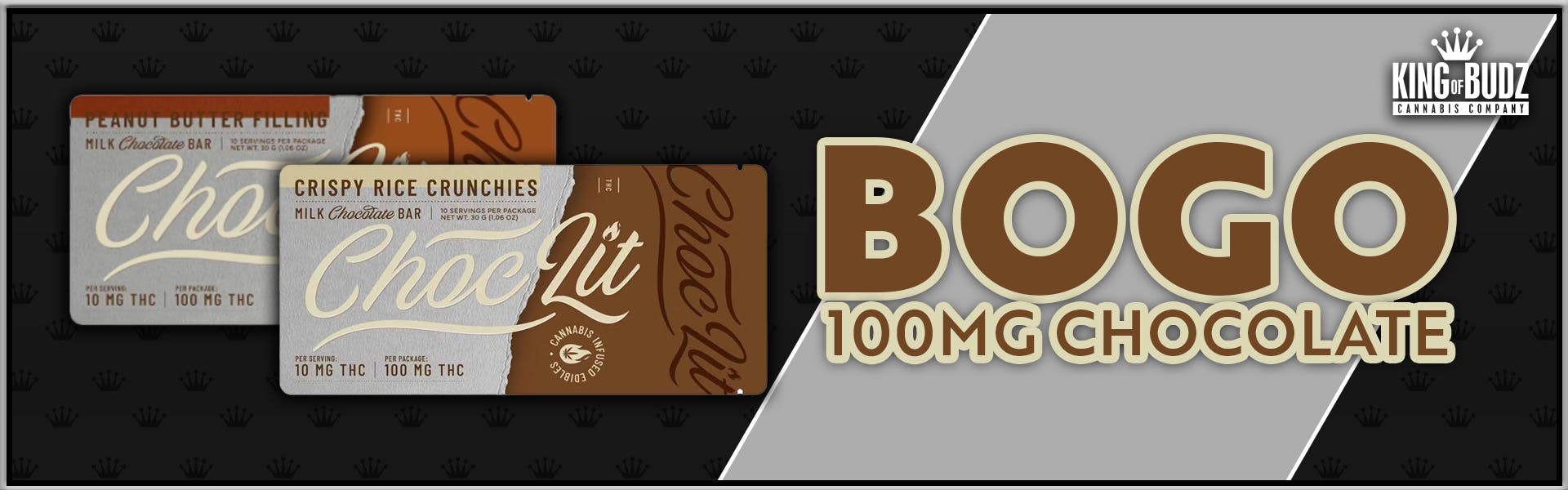 Choclit - 100mg Chocolate - BOGO