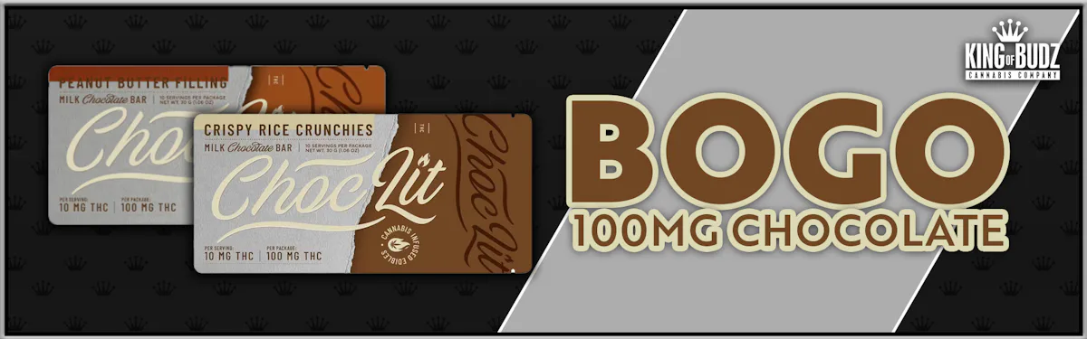 Choclit - 100mg Chocolate - BOGO