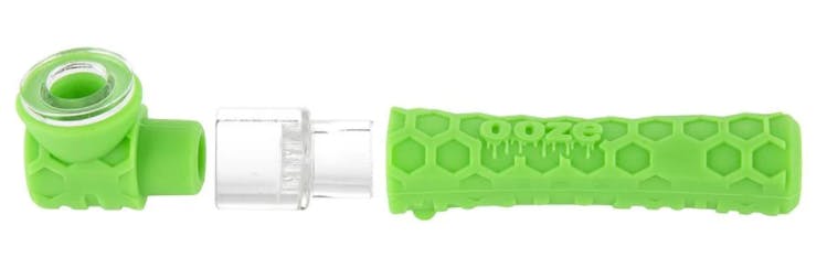 Ooze Silicone Pipe + Chillum - Cool Water Vapors