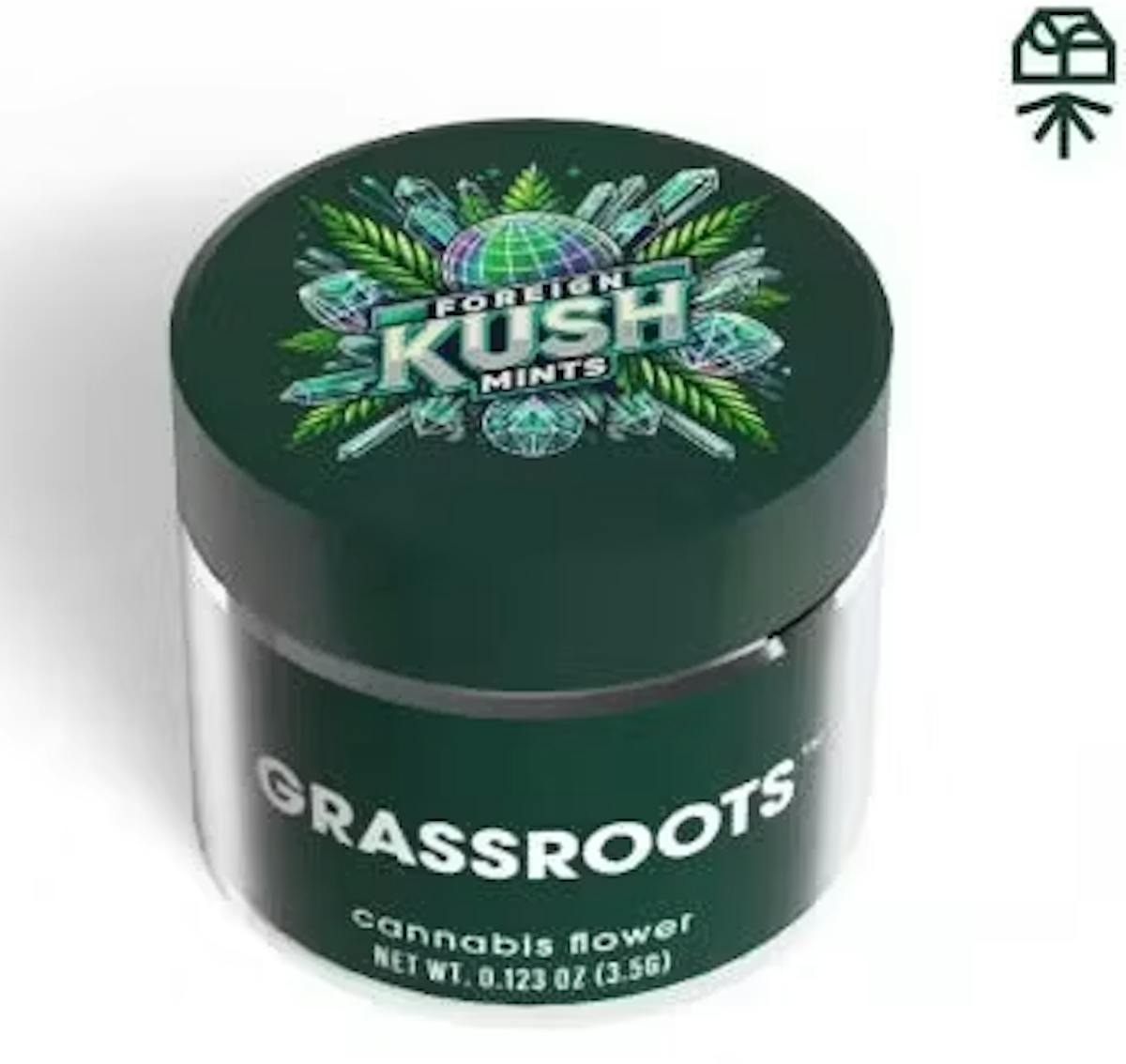 Grassroots Dark Heart Foreign Kush Mints - Stories Cannabis