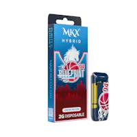 2g MKX Disposable *LIMITED EDITION* Detroit Sports - Blueprint 04 - Hybrid - product image at King of Budz