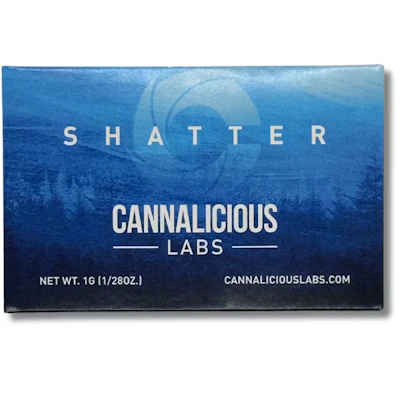 Cannalicious - 1g Shatter - Blue Cookies - CONCENTRATES by Cannalicious Labs at King of Budz