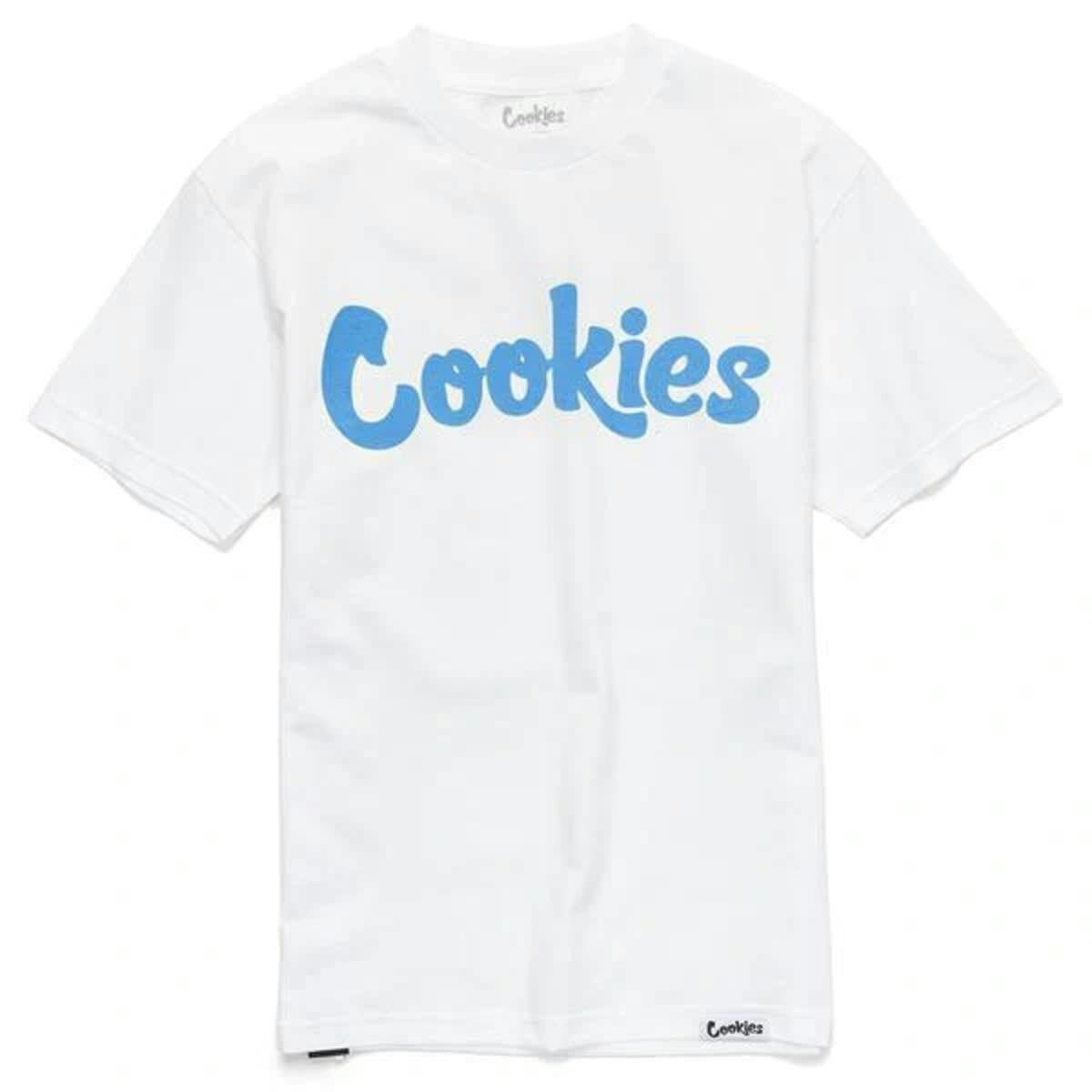 Cookies | Original Mint Tee | White/Cookies Blue - 2XL