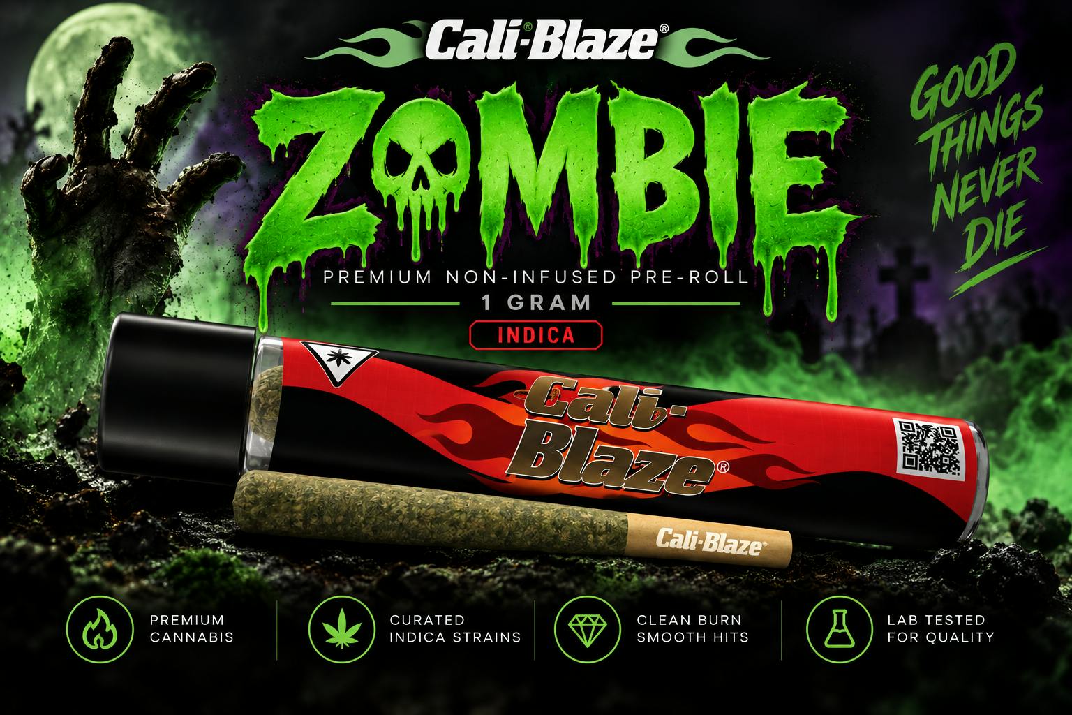 Product Cali-Blaze | Zombie | Pre-Roll