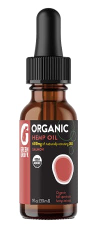 Tinctures | Green Gruff | Organic CBD Tinctures | Salmon