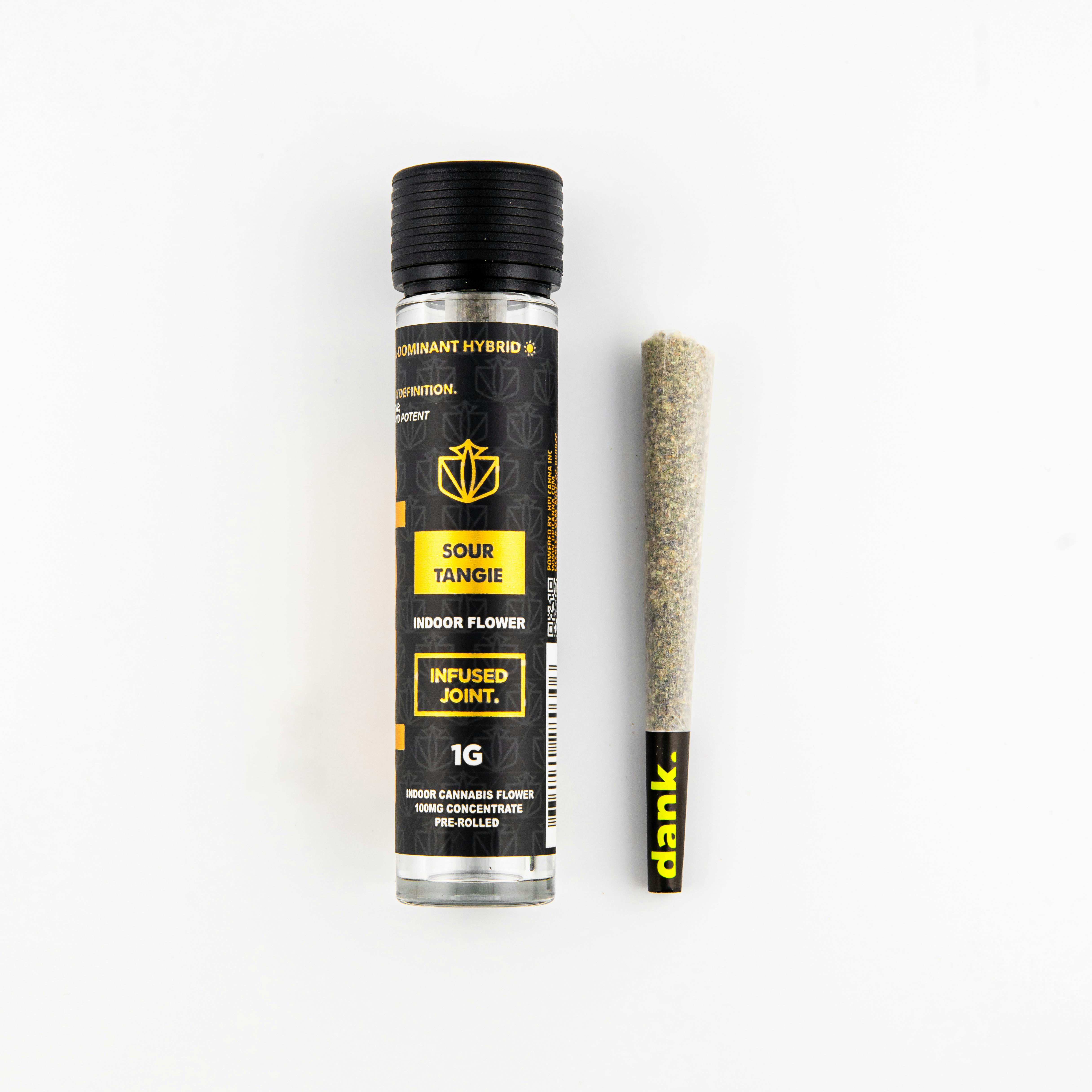 Dank | Infused Pre-Roll 1.1g | Sour Tangie