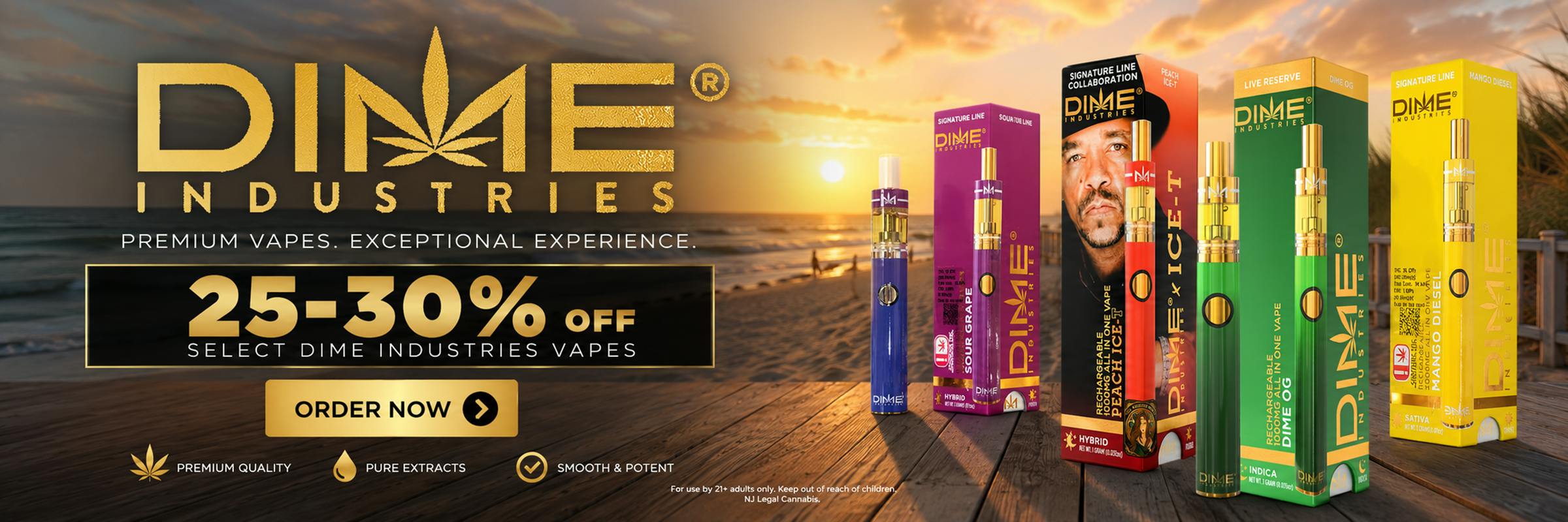 DIME Industries Vapes 25-30% Off