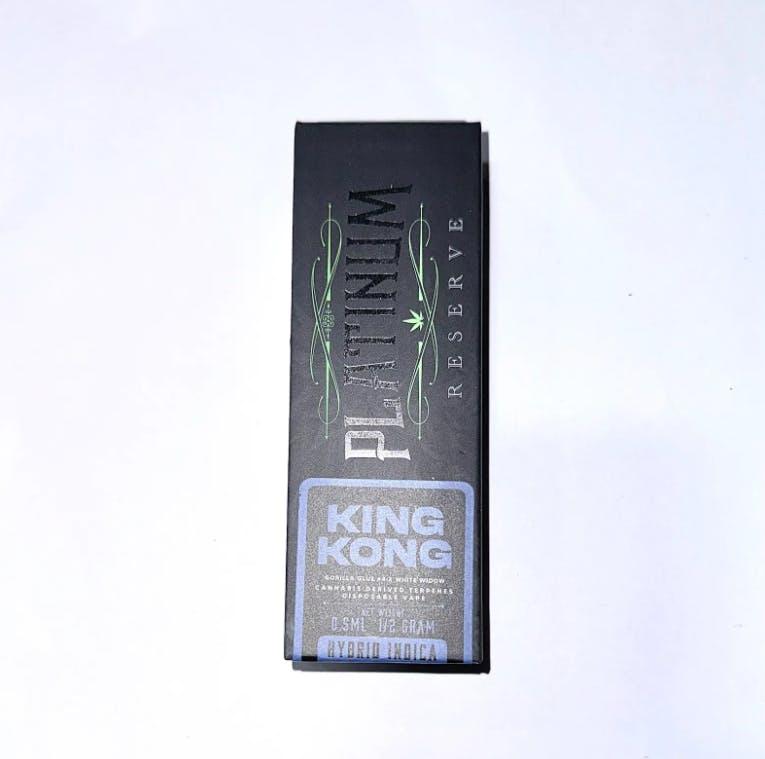Platinum Reserve King Kong Disposable Vape 0.5g Sacred Bloom