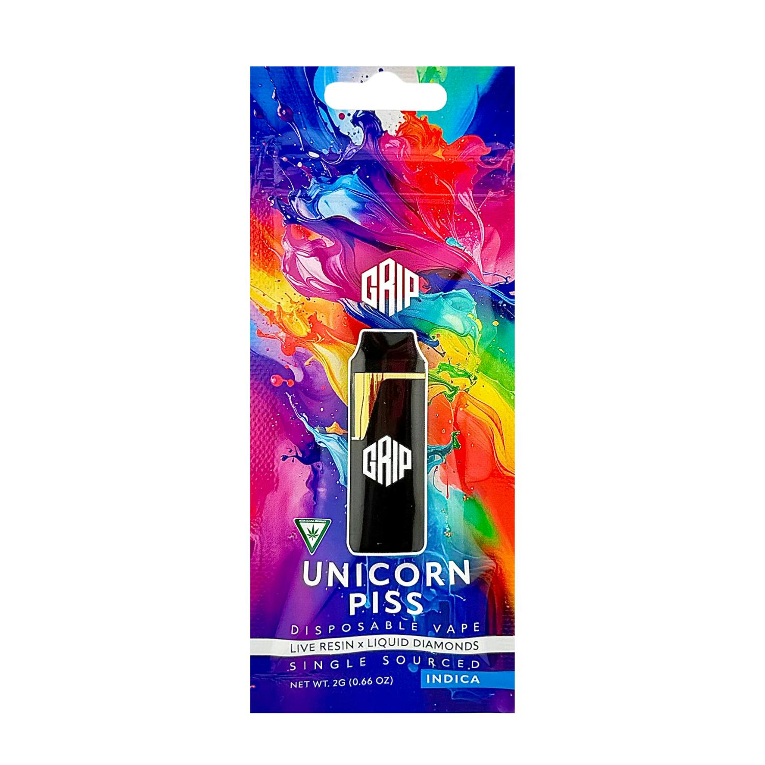 Grip - Disposable Vape - (2g) - **UNICORN PISS** (2/$24)