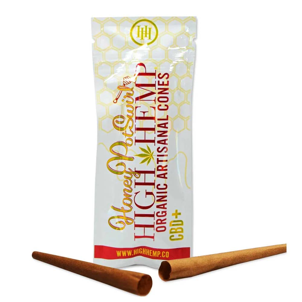 High Hemp Cones | Honey Pot | 2 Pack