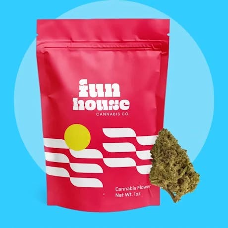 Fun House Cannabis - 28g Prepack - Cadillac Rainbow
