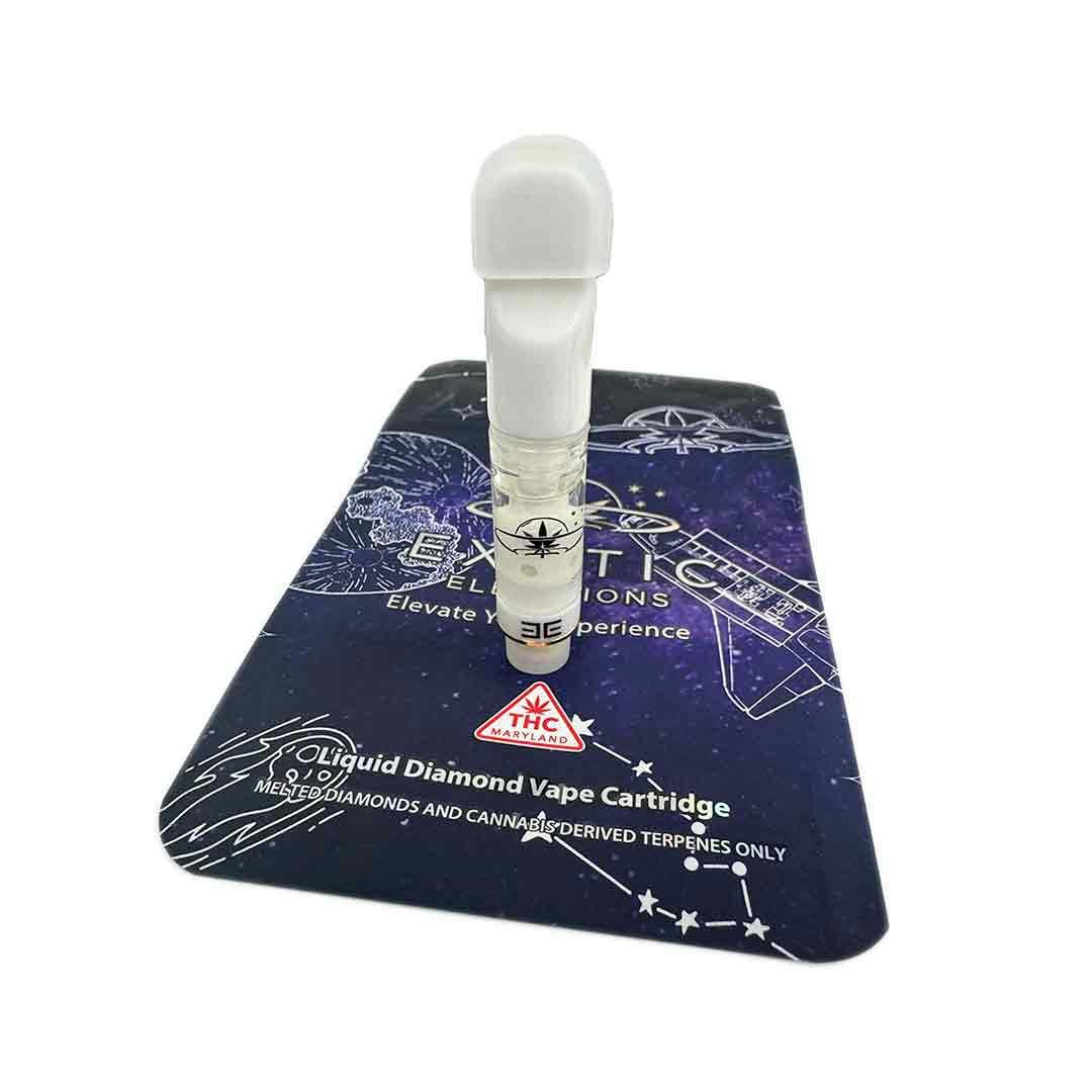 Jack Herer Live Liquid Diamonds Cart 0.5g - Exotic Elevations