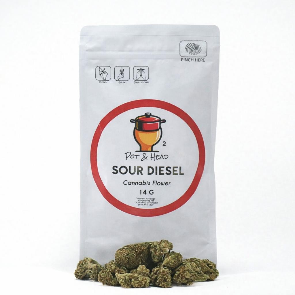 Pot & Head - 14g - Sour Diesel
