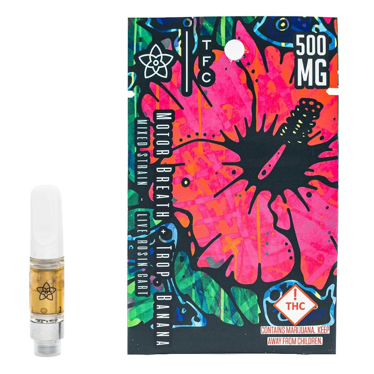 Photo of The Flower Collective – Rosin Cart – Motor Breath x Trop Banana (H)