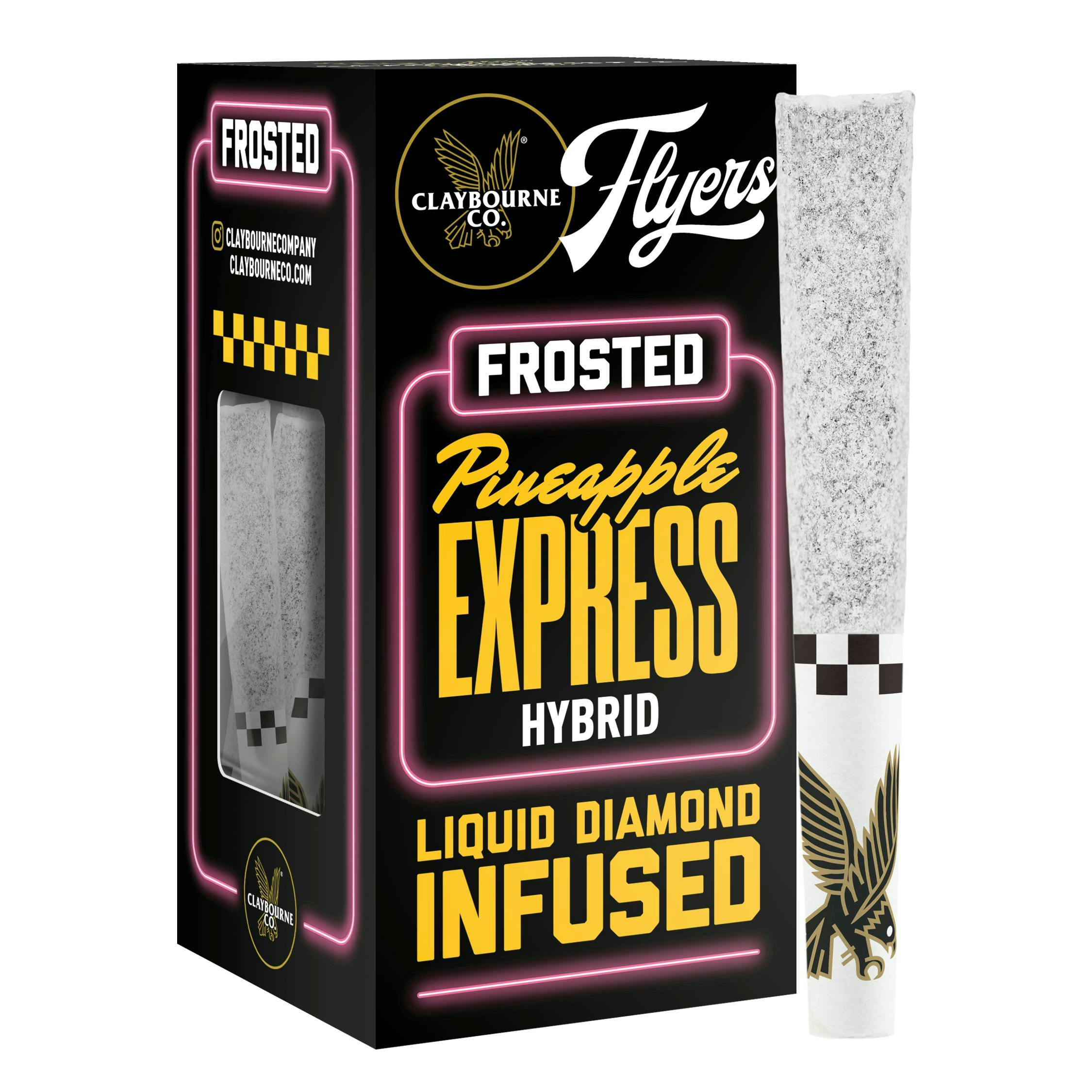 Claybourne | Pineapple Express | Flyers Infused Pre-Rolls 5pk