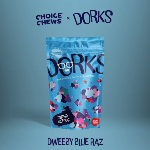 Product: Dorks | Dweeby Blue Raz | Infused Edibles | 200mg | Sativa