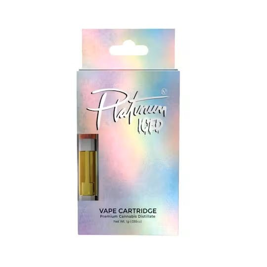 Product: PLATINUM VAPE | POLAR PEACH - CART