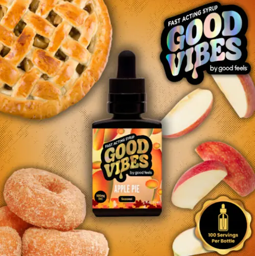 Apple Pie Fast-Acting Liquid Gummies Syrup | 500mg-1