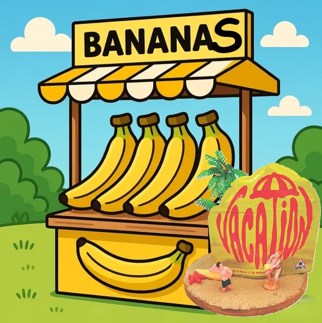 Vacation | Banana Stand | Flower