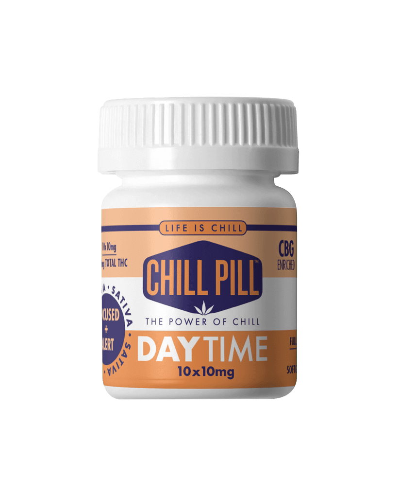 Chill Pill 10mg 10pk - Daytime Caplets
