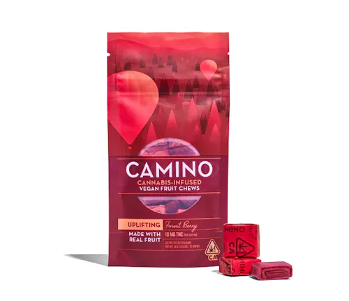Camino Chews Forest Berry Gummies 2:1:1 (THC:THCV:CBC) 10mg 10pk-1
