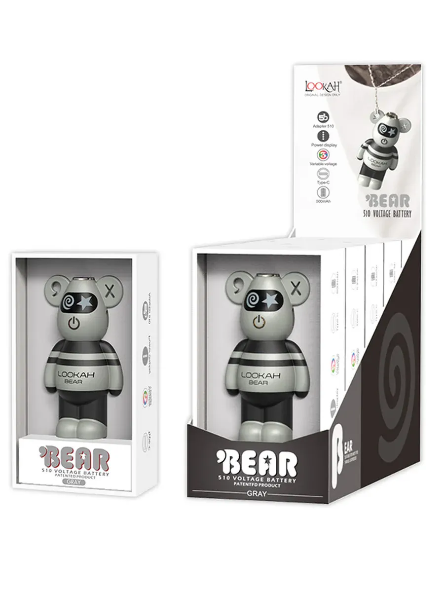 新品未開封 【激レア】HYS BEARʕ•ᴥ•ʔ 5 amenities set LOOKAH | Bear | Black | 510 Battery | Green Flower Wellness - Bayside
