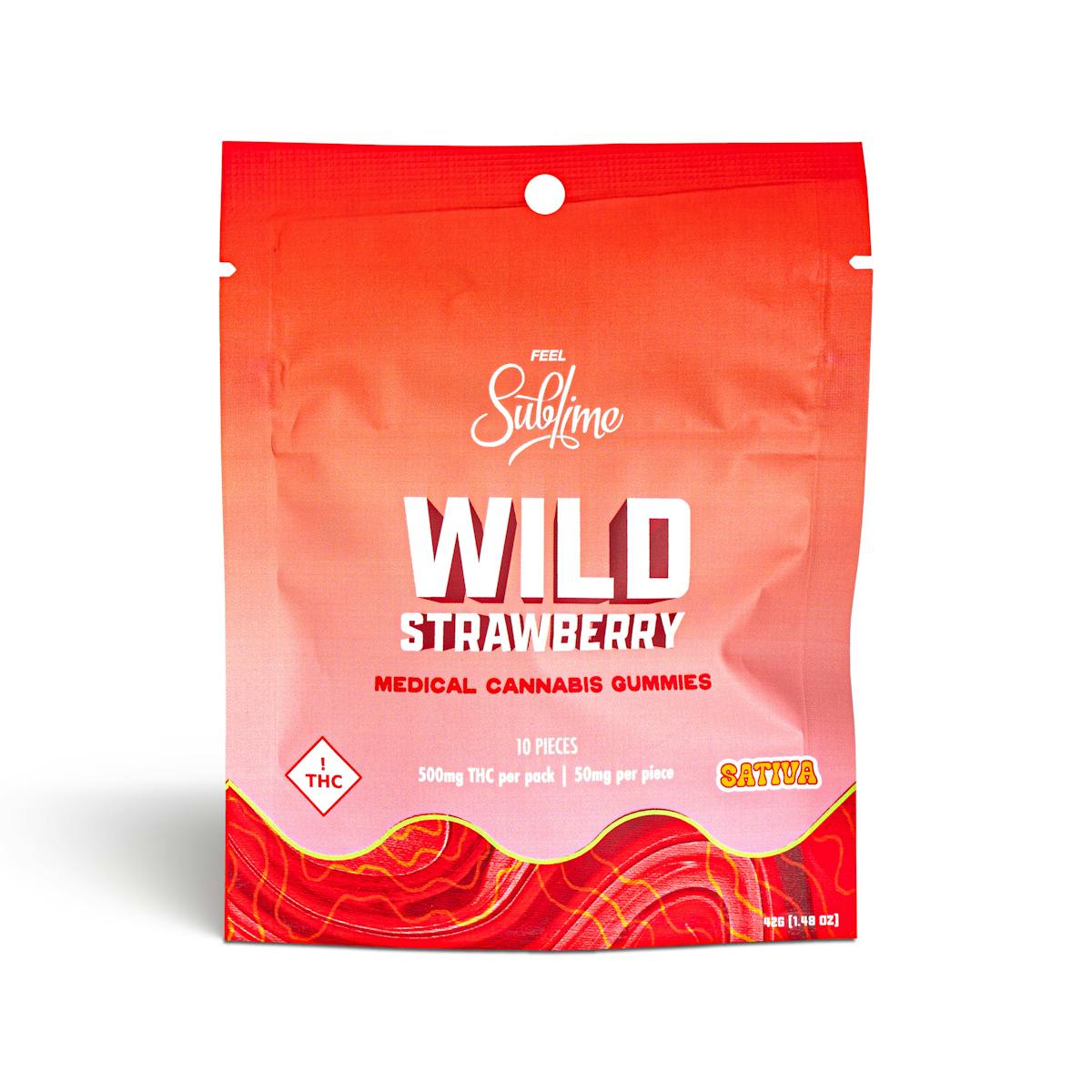 Photo of Sublime – Wild Strawberry Gummies – (Medical)