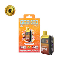GEEKED by MKX - 3G Disposables LIMITED EDITION - Strawberry Sangria - Hybrid - product image at King of Budz