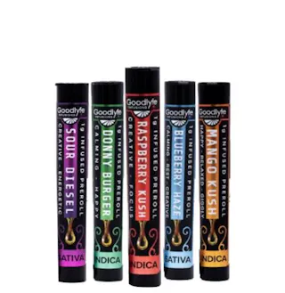 GOODLYFE | PAPAYA PUNCH | 1GRAM INFUSED PRE-ROLL