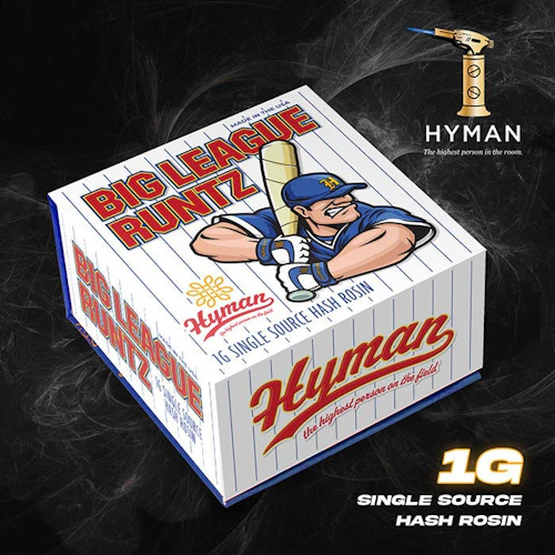Hyman - 1g Hash Rosin - Big League Runtz