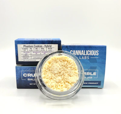 Cannalicious - 7g Crumble Baller Jar - Phantom Cookies - CONCENTRATES by Cannalicious Labs at King of Budz