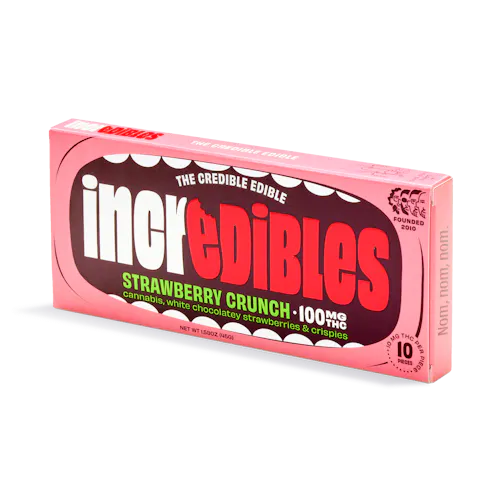 Strawberry Crunch (H) – 100mg – Incredibles Chocolate-active