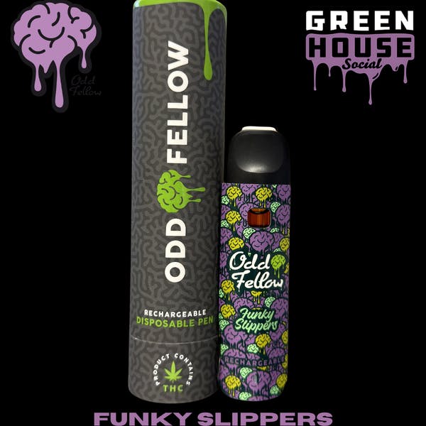 Green House Social Funky Slippers | Full Spectrum Disposable - Star Buds  Cannabis Dispensaries Cannabis Dispensary in NY, MD, MS, IL, OK